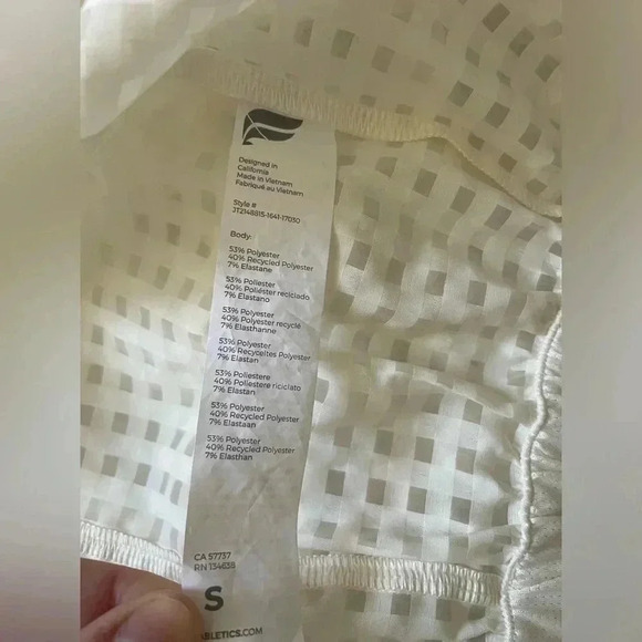 Fabletics Cleo lightweight gingham windbreaker in excellent worn condition š©¶ - Picture 8 of 8